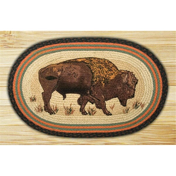 Palacedesigns Capitol Importing Buffalo - 20 in. x 30 in. Oval Patch PA2838320 - main